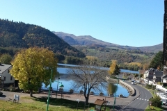 Le lac en été (photo prise de la location)