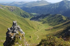 le Val de Courre vu de la Tour Carrée